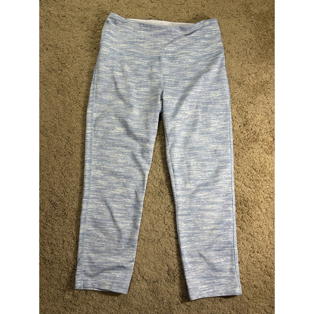 Vogo Athletica Varigated Capri Leggings Women Small Waistline Pocket‎